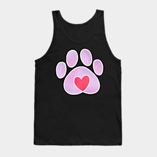 Pet Love Pink Tank Top